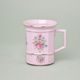 Mug square 0,25 l, Mary-Anne, Leander, rose china