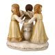 Angels Heavenly Circle Dance 19 / 19 / 17,5 cm, stoneware, Goebel