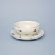 Cup 270 ml soup plus saucer 167 mm, Hazenka ivory, Cesky porcelan a.s.