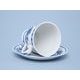 Blue Onion: Cup plus saucer Alexandria 0,3 l, Leander 1907