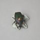 Rose Chafer 2,5 x 5 x 5,5 cm, Pastel, Porcelain figues Duchcov