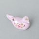 Small bird figurine, Leander, decor 158, rose china