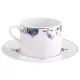 Coffee cup 150 ml + saucer 14,5 cm - Noble blue, Meissen porcelain