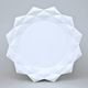 Plate Dinner 26,5 cm, Diamond white, Goldfinger Porcelain