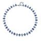 Oliver Weber Necklace Blue Izanami RH Crystal