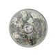 Brooch Almond Tree Silver 5 / 5 / 1 cm, porcelain, V. van Gogh, Goebel