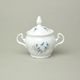 Cukřenka 0,22 l, Thun 1794, karlovarský porcelán, BERNADOTTE motýli