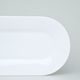 Bohemia White, Dish oval small 30 x 15 cm, Pelcl design, Cesky porcelan a.s.