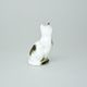 Cat 8,3 x 4,5 x 4 cm, Luxor, Porcelain Figures Duchcov