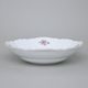 Bowl deep 25 cm, Thun 1794 Carlsbad porcelain, BERNADOTTE Meissen Rose