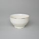 Miska vysoká na rýži 13 cm, Thun 1794, karlovarský porcelán, BERNADOTTE ivory + zlato