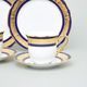 Cup, saucer, dessert plate 0,2 l / 14,5 cm / 19 cm, 2 pcs. + A. Mucha paper gift bag, Thun 1794, karlovarský porcelán, CONSTANCE 76297