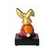 Figurine Romero Britto - Orange Rabbit, 9,5 / 8,5 / 14 cm, Porcelain, Goebel