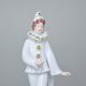 Pierrot 14 x 5 x 5,3 cm, White + Gold, Royal Dux Bohemia