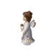 Candle holder Angel - Lovely 8 / 4,5 / 10,5, bisque porcelain, Nina a Marco, Goebel