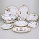 Jídelní souprava Aristokrat 27 díl., Aristokrat, porcelán QueensCrown