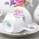 Coffee set for 6 pers., Stara Role Moritz Zdekauer, Ofelie meissen rose