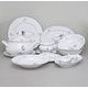 Jídelní sada pro 6 osob, Ophelia husy, český porcelán