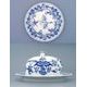 Cheese jar round - complet, Original Blue Onion Pattern