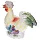 Rooster figurine 11 cm, Meissen porcelain