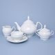 Frost no line: Tea set for 6 pers., Thun 1794 Carlsbad porcelain, BERNADOTTE