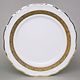 Round flat dish 30 cm (club plate), Marie Louise 88003, Thun 1794, karlovarský porcelán