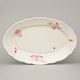 Mísa oválná 35 cm, cibulák ECO červený na ivory, Český porcelán a.s.