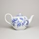 Tea pot 0,95 l, Original Blue Onion + gold Pattern