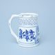 Embossed beer jug 400 ml, Original Blue Onion Pattern