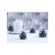 5 pcs. Christmas tree deco set, PRECIOSA crystal decorations