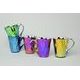 Mug Diamond Yellow Titan, Yellow And Platinum, 250 ml, Goldfinger porcelain