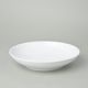 Fruit bowl Praha 20,5 cm smooth, Praha white, Cesky porcelan a.s.
