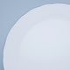 Dish round flat 35 cm (club plate), White with blue line, Cesky porcelan a.s.