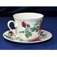 English Rose: Cup 420 ml + saucer breakfast, Roy Kirkham fine bone china