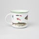 Hrnek Tina střední 240 ml, ryby, Český porcelán a.s.