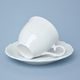 Cup 190 ml + saucer 155 mm, Ophelie white, Thun 1794