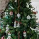 ADVENT CALENDAR with Christmas tree decorations, Holly, Czech Christmas decorations KOULIER