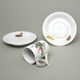 Cup 120 ml + saucer Yoko 135 mm - Birds - 2 pcs. set, Atelier Lesov Thun