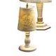 Lamp Roses 13 x 13 x 27 cm, Martina Zaphe, Porzellanmanufactur Plaue