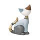 Cat Lola 5.5 / 3 / 8cm, biscuit china, Cats Goebel R. Wachtmeister