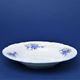 Plate deep 23 cm, Thun 1794 Carlsbad porcelain, BERNADOTTE Forget-me-not-flower