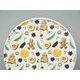 Plate dessert 20 cm Optimo, Gingerbread and orange, G. Benedikt 1882