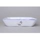 Mísa salátová čtyřhranná 18 cm, husy, Český porcelán a.s.