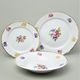 Talířová souprava pro 6 osob, Natálie růže, Thun 1794, karlovarský porcelán