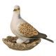 Bird of the year 2020 - Turtle dove 14 cm, porcelain - decor biscuit, Goebel