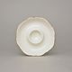 Egg cup (plate) 12,5 cm, Thun 1794 Carlsbad porcelain, BERNADOTTE ivory + gold