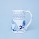 Embossed beer jug 400 ml, Original Blue Onion Pattern