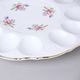 Egg tray 27 cm, Thun 1794 Carlsbad porcelain, BERNADOTTE Meissen Rose