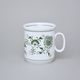 Hrnek Henry 270 ml, zelený cibulák, Český porcelán a.s.