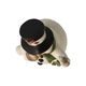 Snowman figurine A Cozy Place 8 / 7 / 11cm, stoneware, Goebel